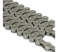 1 chaîne de vélo pour Sram 6/7/8 vitesses, en acier argenté, 110 maillons de rechange, pour VTT, vélo de route, sports de plein air