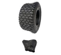 1 chambre à air + 1 pneu 15 x 6.00-6 LG01 15 x 6-6 pour tracteur de pelouse, tondeuse autoportée, souffleuse à neige, pneus de tondeuse à gazon, 15 x 6.00-6 15 x 6-6