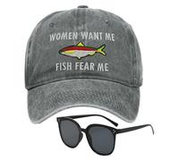 1 Chapeau Et 1 Paire De Lunettes De Soleil Noires, Chapeau De Sport En Plein Air, Casquette De Baseball Brodée Créative, Chapeau De Soleil À La Mode, Fournitures En Plein Air.