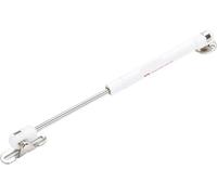 1 charnière à ressort à gaz en cuivre 150 N for armoires de cuisine - Support hydraulique à fermeture douce for portes et tiroirs(White)