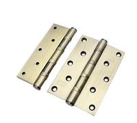 1 charnière de porte épaisse en acier inoxydable de 15 cm, grande taille, roulements robustes, serrures de porte(6 x4x3.5 flat open-gold/2 pieces)