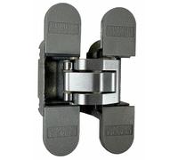 1 Charnière Invisible ESTETIC 80/A HP CEMOM MOATTI 111.5 mm Réversible, 3 Couleurs au Choix. - Argent