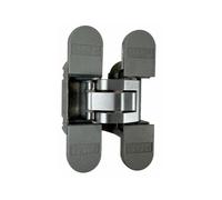 1 Charnière Invisible ESTETIC 80/A HP CEMOM MOATTI 111.5 mm Réversible, 3 Couleurs au Choix. - Couleur: Argent