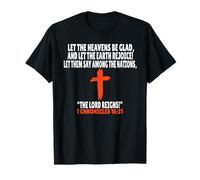 1 Chroniques 16:31 Écriture des versets de la Bible T-Shirt