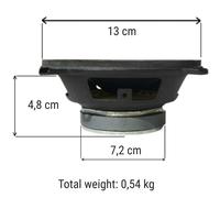 1 Ciare CZ131 Cz 131 Diffuseur Coaxial 2 Voies De 130 MM 100 Max Watts 4 Ohm Car