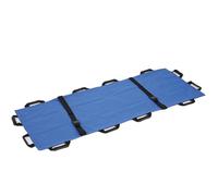 1 civière souple pliable for ambulance médicale d'extérieur for patients pour les hôpitaux, les installations sportives et(Blue)