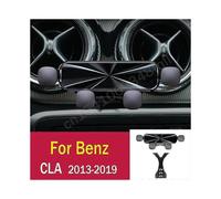 (1,CLA 2013-2019 black)Gravity Car Phone Holder Mobile Cell Phone Support Mount For Mercedes Benz W117 C117 C118 Cla 2013-2023 Accessories