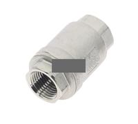 1 clapet anti-retour en acier inoxydable SS 304 0,3 cm, 1/4", 3/8", 1/2", 3/4", 1" filetage femelle avec ouverture verticale RNUMLIGHT (DN40)