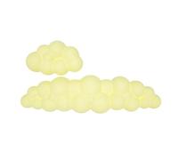 1.. Clavier ergonomique en mousse à mémoire de forme Repose-poignet avec base Coussin de bureau confortable pour ordinateur portable Bureau Gaming Cloud Poignet en forme de poignet Set de tapis de