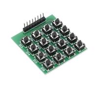 1 clavier matriciel 4 x 4, commutateur, 16 touches, module d'extension externe pour ordinateur à puce unique