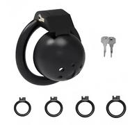 1 clé, 4 Accessoires de Taille Interchangeable, Porter sans Tomber, Accessoires de Yoga, Grande Cage Noire, Cadeau de Couple