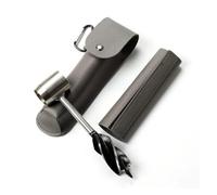 1 clé à tarière manuelle durable - Foret autotaraudeur de 25 mm de diamètre for le travail du bois, longueur 160 mm, parfait for le camping et la survie.