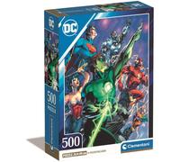 #1 Clementoni HQC DC Comics Compact Box Puzzle 500 pièces Jeu durable et amusant