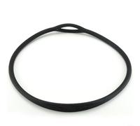 1 collier de plongée sous-marine en silicone pour régulateur secondaire pour collier de fixation OCTOPUS pour garder l'équipement sous le menton en toute sécurité - Noir - Plongée profonde - Noir