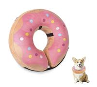1 collier de récupération en forme de donut pour chiens, collier gonflable Adaptil pour chien après une chirurgie (rose)