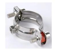 1 collier de serrage femelle M8 x 1,25 mm en acier inoxydable 304 for tube de 19 à 108 mm de diamètre extérieur, for projets de brassage maison.(48-51mm)