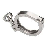 1 collier de serrage sanitaire Tri Clamp en acier inoxydable 304 for applications artisanales et industrielles - Raccords à connexion rapide(1.5Inx50.5)