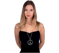 1 Collier Hippie argent pour adulte REF/48101 - Marque ptit clown argent G