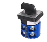 1 commutateur de transfert universel combiné double alimentation LW26-20, 1 section/2 sections/3 sections, sélection à trois niveaux, type rotatif(LW26-20A small panel,3 section,2gear1-2double throw)