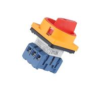 1 commutateur rotatif D11-25, sélecteur à cames, 25 A, monophasé, 2 positions, 4 bornes, cadenas