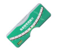 1. Compteur de scoliose ergonomique de 0 à 30 ° avec double niveau d'alignement et de contrôle de stabilité pour l'analyse de la colonne vertébrale. Équipement d'évaluation de la position de la