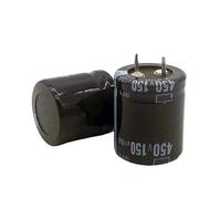 1 condensateur électrolytique en aluminium 450 V 150 µF, 25 x 30 mm, tolérance ±20% - Indispensable for les circuits exigeant une tension de 450 V
