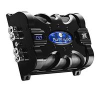 1 CONDENSATEUR Planet Audio PC20F Super Hybrid Power capacitor 20 Farad systèmes jusqu'à 20000 Watts rms 1 2 3 4 5 10 avec Digital Voltage Display, 1 pièce