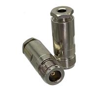 1 connecteur coaxial RF N mâle vers femelle for RG8 LMR400 / RG5 RG6 RG8X LMR240 RG58 RG142 LMR195(N Female For RG58)