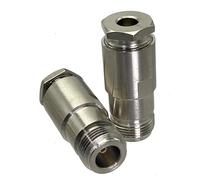 1 connecteur coaxial RF N mâle vers femelle for RG8 LMR400 / RG5 RG6 RG8X LMR240 RG58 RG142 LMR195(N Female for RG8X)