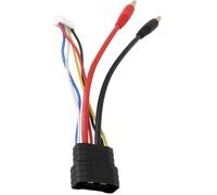 1 Connecteur De Batterie Lipo Pour Voiture Télécommandée-Adaptateur De Câble 4S-Connecteur De Faisceau De Batterie Rigide Avec Prise D'Équilibre Jst-Xh Compatible Avec T-Raxxas Trx