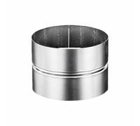 1 connecteur de conduit en acier inoxydable pour sèche-linge - Extension de coupleur rond pour tuyau de diamètre extérieur de 150 mm