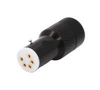 1 connecteur DIN Femelle 5 Broches en Laiton plaqué Or/Rhodium for VIB-ORG for Bras de Lecture de Platine Vinyle LP105(Gold Plated Brass)