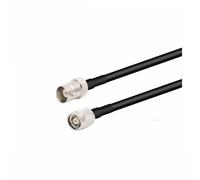1 connecteur jack mâle TNC vers fiches mâles BNC, câble d'extension coaxial RG58, 50 ohms(BNC F to RP TNC M,20CM(7.87inch))