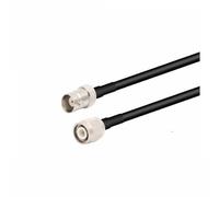 1 connecteur jack mâle TNC vers fiches mâles BNC, câble d'extension coaxial RG58, 50 ohms(BNC F to TNC M,20CM(7.87inch))