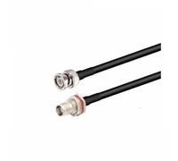 1 connecteur jack mâle TNC vers fiches mâles BNC, câble d'extension coaxial RG58, 50 ohms(BNC M to TNC WF,20CM(7.87inch))