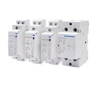 1 contacteur secteur domestique MI-ni sur rail DIN, 220 V, 230 V, 400 V, 63 A, 1 NO, 1 NF, 2 NO, 2 NF, 4 NO(63A 2NC)