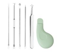 1-Contress - Outil À Nettoyage Et Acné À 5 Parties -Set-Ensemble, Aides De Nettoyage Des Pores, Outils De Soins De La Peau, Stocks De Beauté.