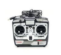 1 contrôleur de simulateur vol RC 6 ou 8 canaux, Compatible avec l'hélicoptère télécommandé G7 Phoenix 5.0 XTR, Le Drone à voilure Fixe et DJI Phantom(6ch Right Throttle)