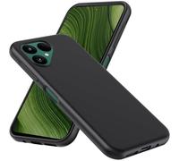 1* Coque Compatible avec Fairphone Gen 6 Coque de Protection, Black Étui de Protection en Silicone Antichoc TPU Bumper