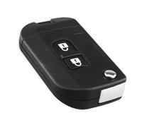 1 Coque De Clé De Voiture À 2 Boutons pour Nissan pour Qashqai pour Primera pour Micra pour Navara pour Almera pour Note pour Sunny