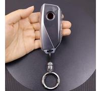 1 coque de clé de voiture en TPU Pro-tective pour clés BMW 360° Pro-tection résistante aux rayures, compatible avec les modèles X1 X5 X6 iX i7 (transparent)