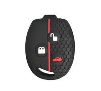 1 coque de protection en silicone pour e voiture Ford (3 boutons) - Compatible avec Mondeo, Fiesta, Puma, Focus, C-Max, KA, Galaxy, S-Max, Street KA, Transit Connect MK6/MK7