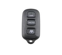 1 Coque De Rechange pour Clé De Voiture sans Clé 4 Boutons pour Toyota pour Highlander 2001-2006 pour Matrix 2003-2006