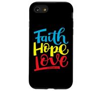1 Cor. 13:13 - Cadeau avec Inscription « Faith Hope Love » Coque pour iPhone SE (2020) / 7/8