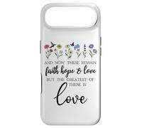 1 Corinthians 13:13 Bible Verse Christian Faith Hope Love Coque pour iPhone Air