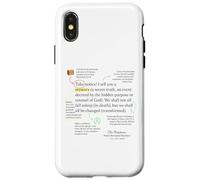 1 Corinthiens 15 51 Le mystère révélé de Paul de l'enlèvement Coque pour iPhone X/XS
