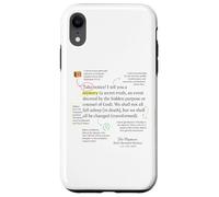 1 Corinthiens 15 51 Le mystère révélé de Paul de l'enlèvement Coque pour iPhone XR