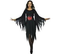 1 Costume adulte Halloween en chauve-souris pour femme taille S-M REF/88093 noir G