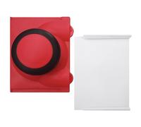 1 coupe-bordure de couleur, coupe-bordure en latex, outil multifonction pour bordures, brosse en nylon rembourrée, convient pour les murs, plafonds (12,7 cm)