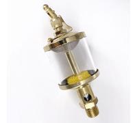 1 coupelle d'huile goutte à goutte cuivrée avec robinet à pointeau - Filetage mâle BSP 1/8", 1/4", 3/8" for machines-outils(1/4" 100ml)